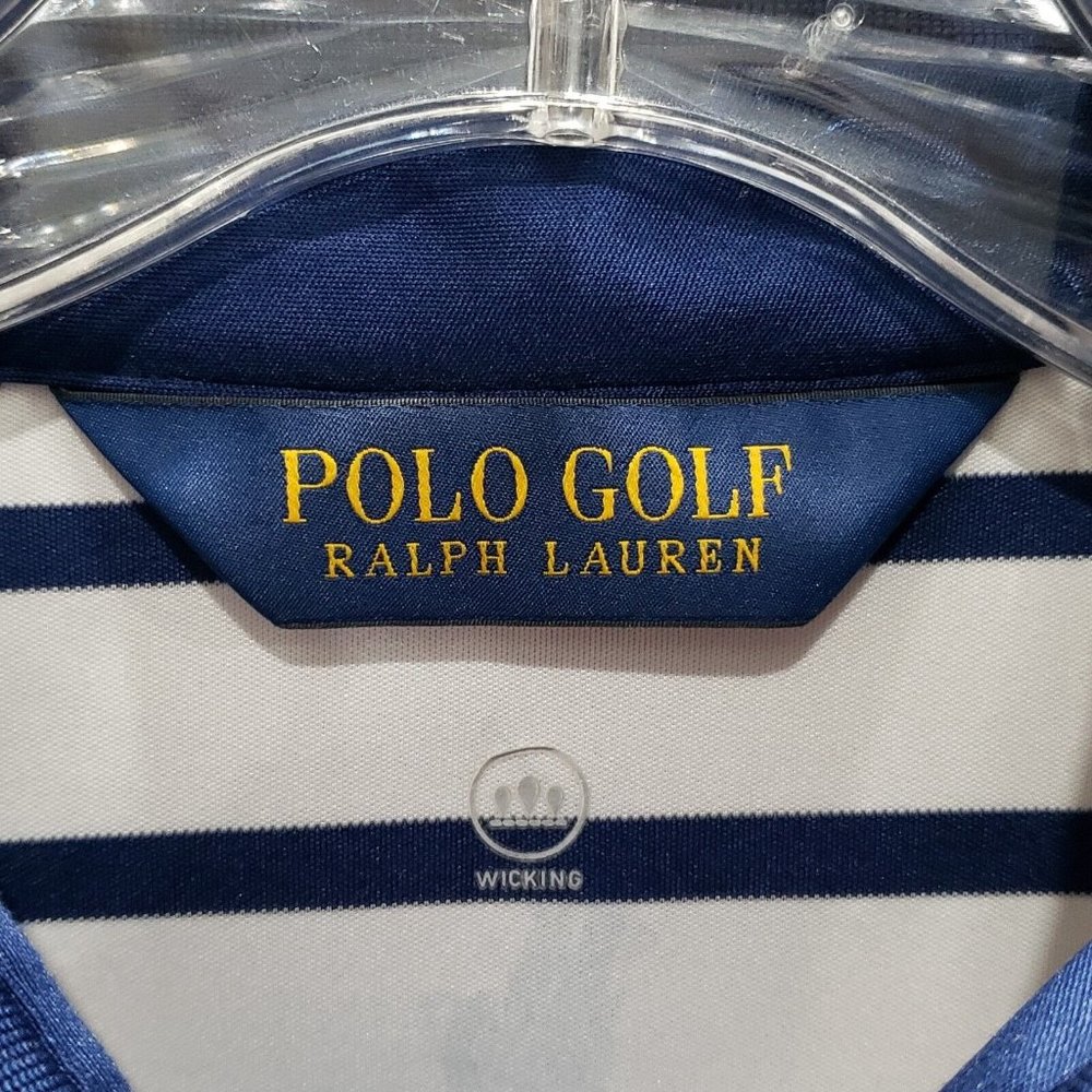 Womens Ralph Lauren Polo Golf Large 100 Anniversary Bellerive PGA Golf Shirt - Picture 7 of 12